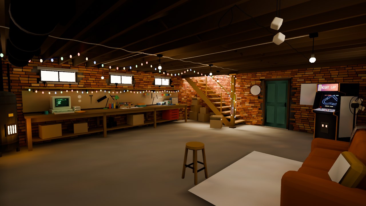 Tailout screenshot: basement
